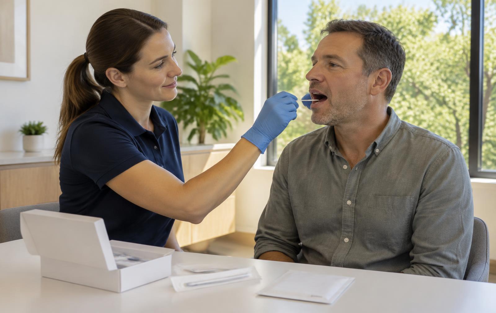 Professional DNA sample collection and testing services across Canada
